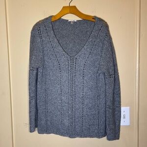Amuse Society Gray Knit Sweater